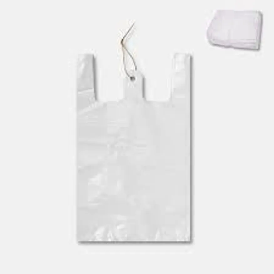 푸르미 비닐쇼핑백(유백색_특대_38*46cm_70매) 이미지