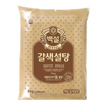 [백설] 갈색설탕 3kg