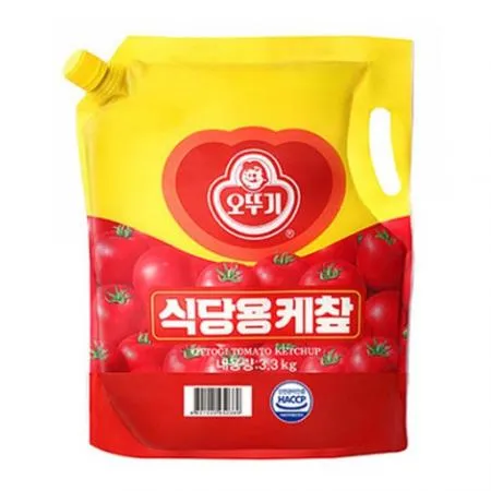 [오뚜기] 케찹(스파우트팩) 3.3KG