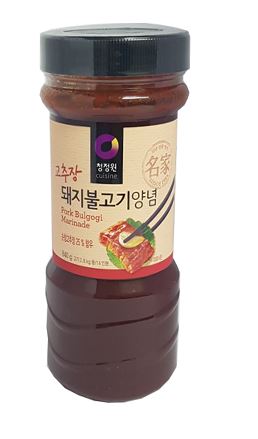 청정원 돼지불고기양념(실온 840g) 이미지