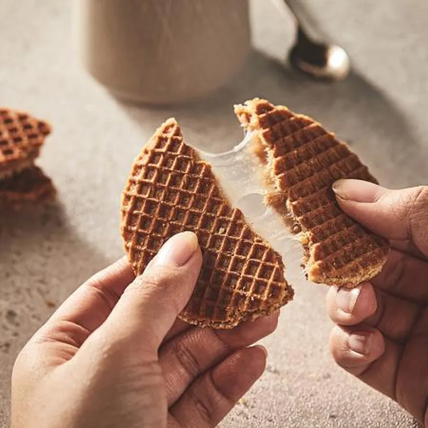 올바이오 허니 스트룹 와플 175g 이미지