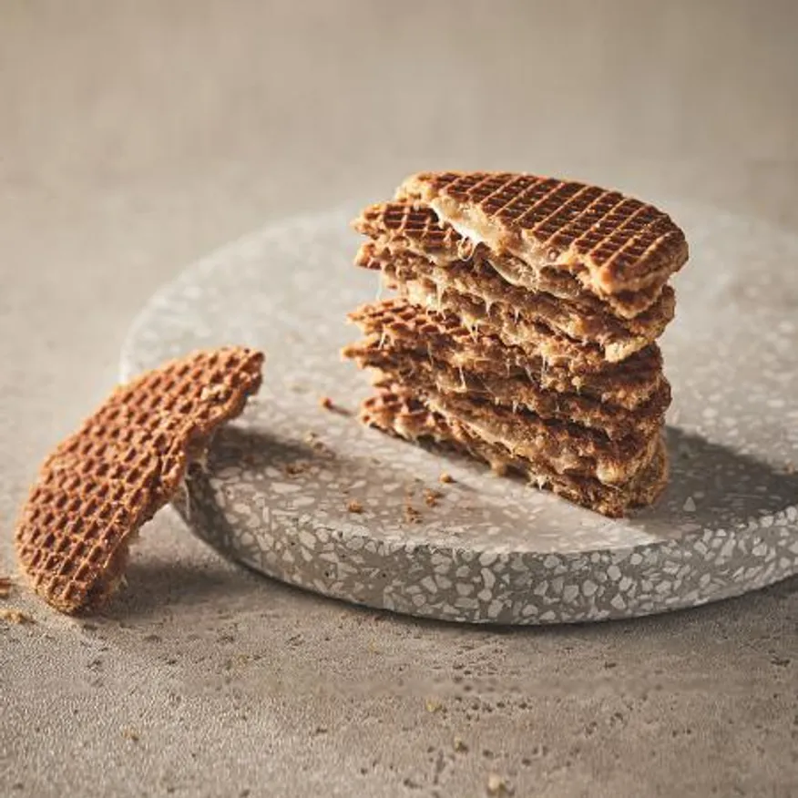 올바이오 허니 스트룹 와플 175g 이미지