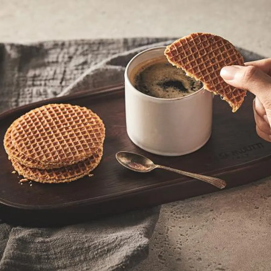 올바이오 허니 스트룹 와플 175g 이미지