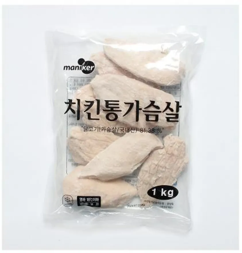 초계국수용 닭가슴살 이미지
