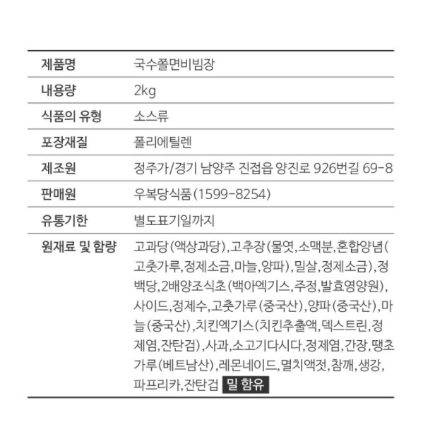 상품정보제공고시