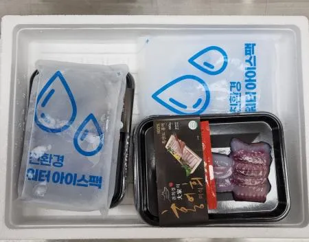 [남도씨푸드]권희경대가의 홍어미식회(흑산도산) 100G*8팩 이미지
