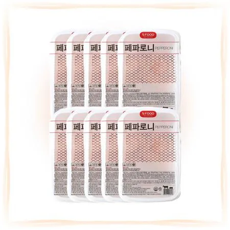 [무료배송] 에쓰푸드 페파로니 1kg 냉동 페퍼로니 피자토핑