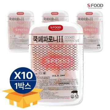 [10개 무료배송] 에쓰푸드 쿡페파로니II 1kg 냉동