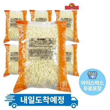 [6봉 무료배송] 코다노 PS 피자치즈 자연치즈100% 2.5kg 냉장