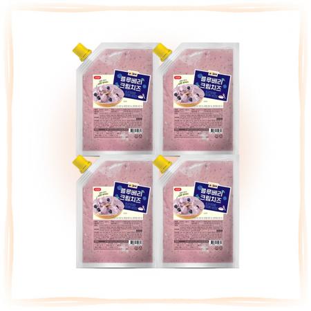 [무료배송] 로젠치즈 블루베리 크림치즈 1kg 냉장