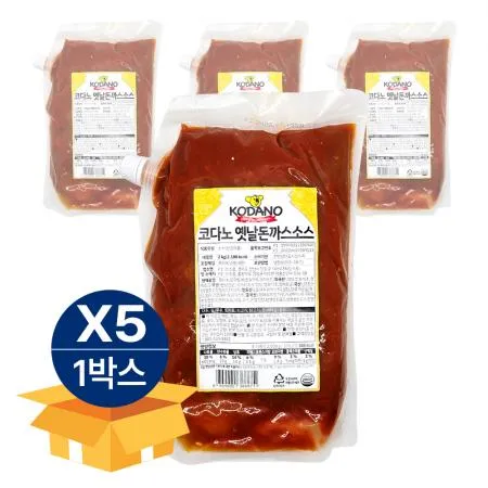 [무료배송] 조흥 코다노 옛날돈까스소스 2kg 냉장