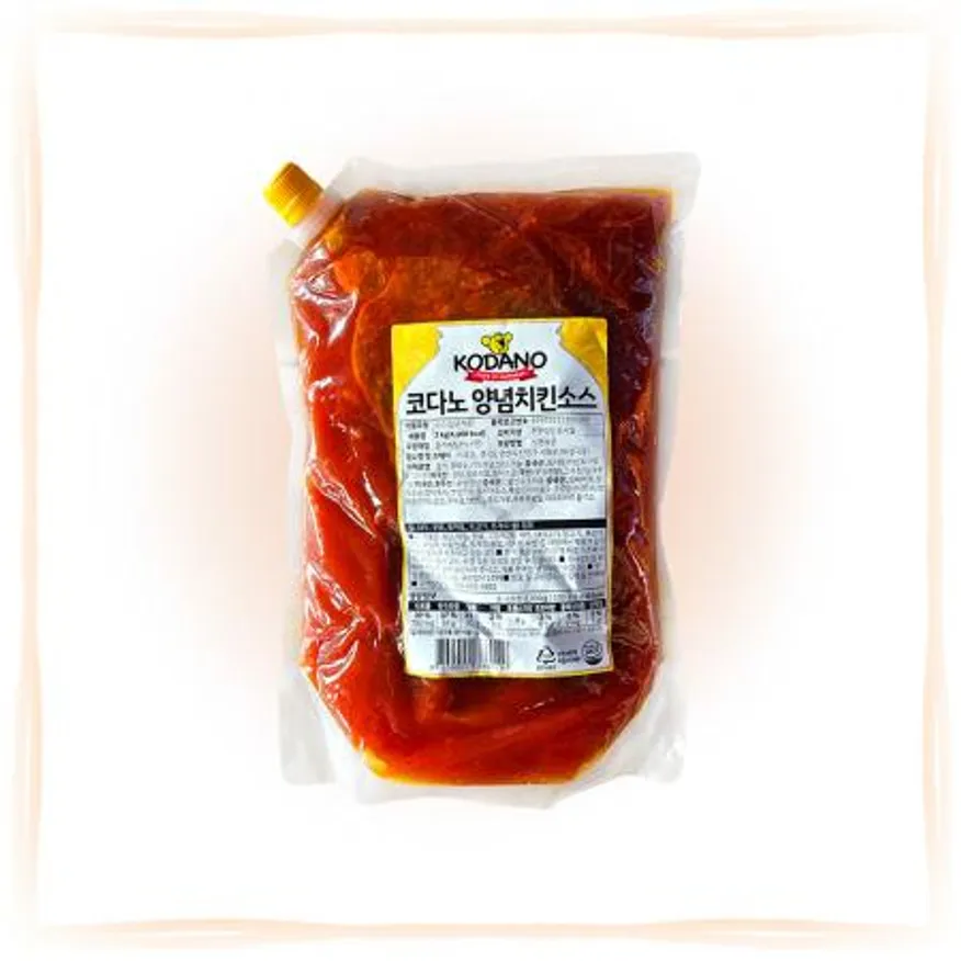 조흥 코다노 양념치킨 소스 2kg 업소용 상온 이미지