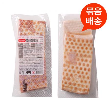 에쓰푸드 통베이컨 500g 냉동 훈제 삼겹살