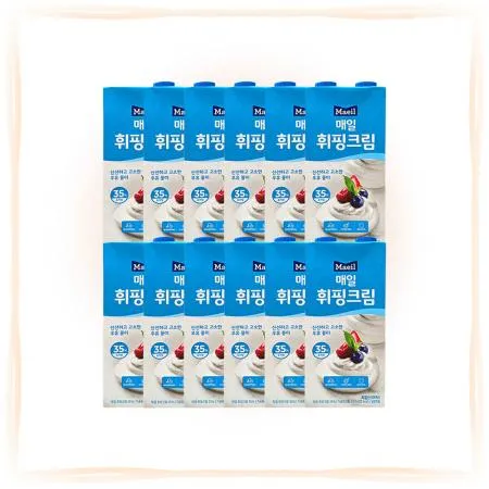 [무료배송] 매일유업 휘핑크림 유지방 35% 1L