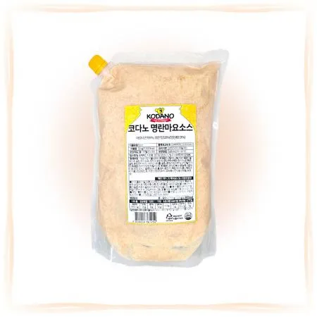 조흥 코다노 명란마요소스 2kg 냉장소스