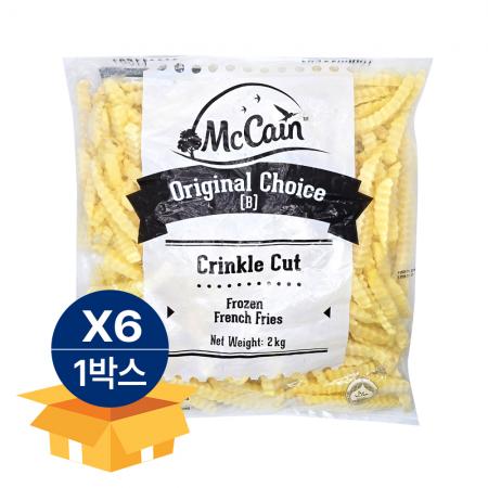 [무료배송] 맥케인 오리지널 초이스 크링클 컷 2kg 주름감자튀김