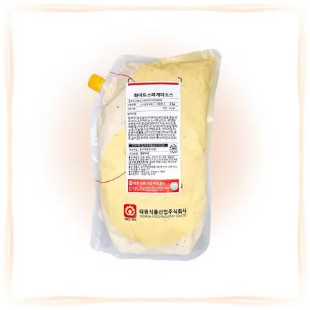 태원 화이트 스파게티 크림소스 2kg 냉장