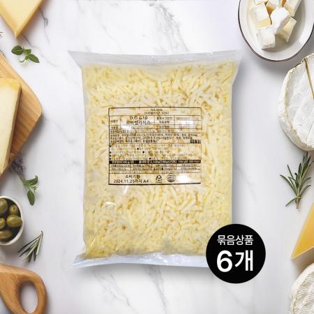 [무료배송] 디오지10 모짜렐라 자연100% 고다10% 피자치즈 2.5kg 냉장 이미지