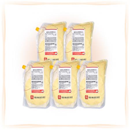 [무료배송] 태원 화이트 스파게티 소스 2kg 냉장