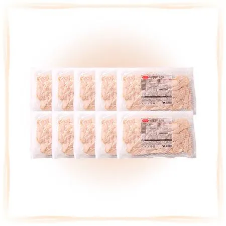 [무료배송] 에쓰푸드 데리야끼치킨 500g 냉동 피자토핑 닭고기