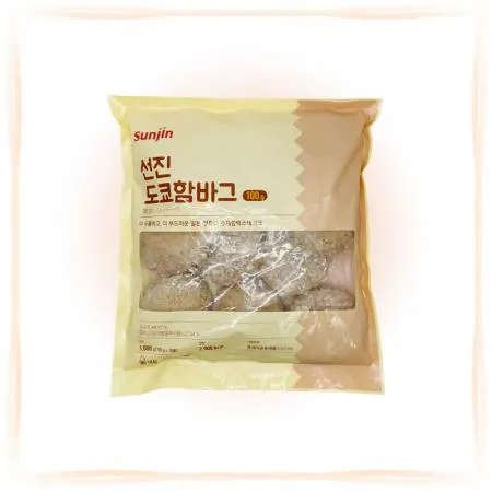 선진 도쿄함바그 1kg (100gX10개입) 냉동 함박스테이크 떡갈비 햄버거패티
