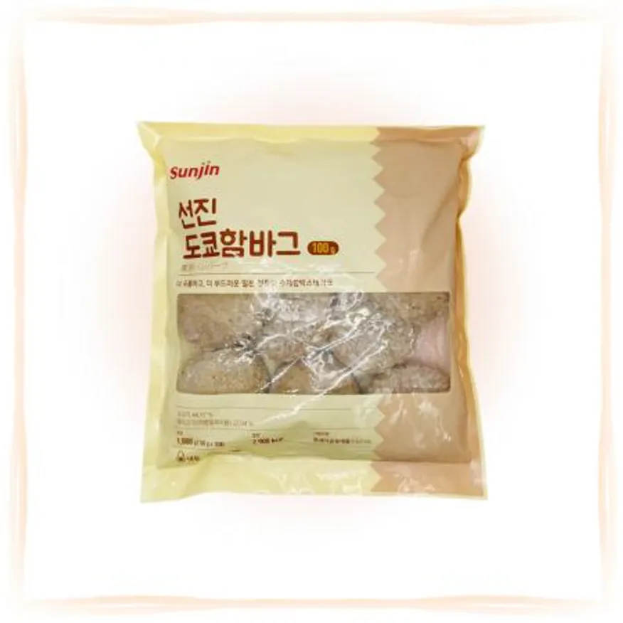선진 도쿄함바그 1kg (100gX10개입) 냉동 함박스테이크 떡갈비 햄버거패티 이미지