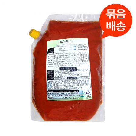 [단품] 바로푸드 토마토소스 2kg 상온