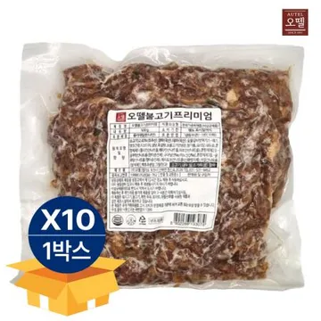 [10팩 무료배송] 오뗄 불고기프리미엄 500g 냉동