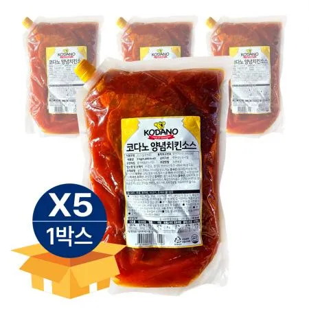[무료배송] 조흥 코다노 양념치킨 소스 2kg 업소용 상온