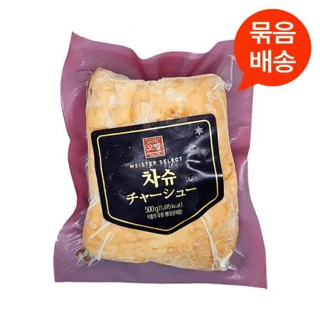 [단품] 오뗄 프리미엄 차슈 500g 냉동 일식 고기토핑 라멘 이자카야