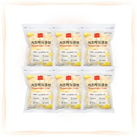 [무료배송] 썬리취 치즈케익 큐브 1kg 냉동