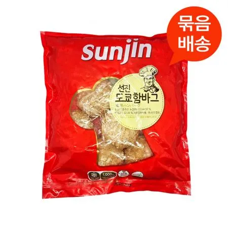 [단품] 선진 도쿄함바그 1.5kg (150gX10개입) 냉동 함박스테이크 떡갈비 햄버거패티