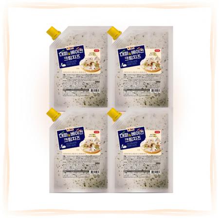 [무료배송] 로젠치즈 대파베이컨 크림치즈 1kg 냉장