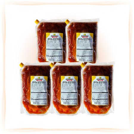 [무료배송] 코다노 닭강정 소스 2kg 업소용 대용량