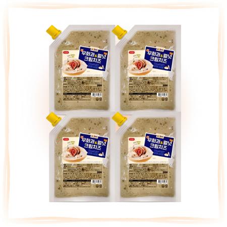 [무료배송] 로젠치즈 무화과월넛 크림치즈 1kg 냉장