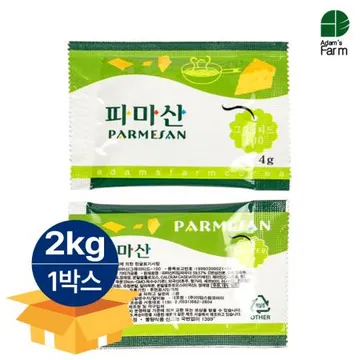 아담스팜 파마산 일회용 치즈가루 4g*500EA/1BOX