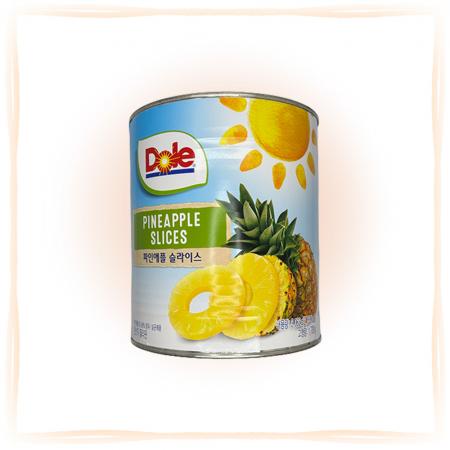 Dole 돌 파인애플 청크 3kg 상온