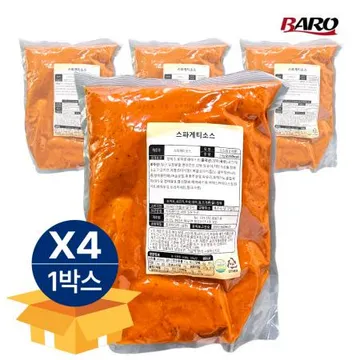 [5봉 무료배송] 바로푸드 스파게티 소스 3kg 상온