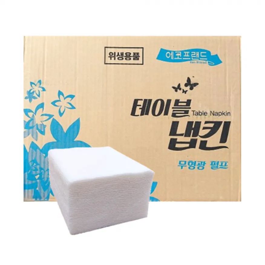 뽑아쓰는 테이블냅킨 에코프렌드 10000매 이미지