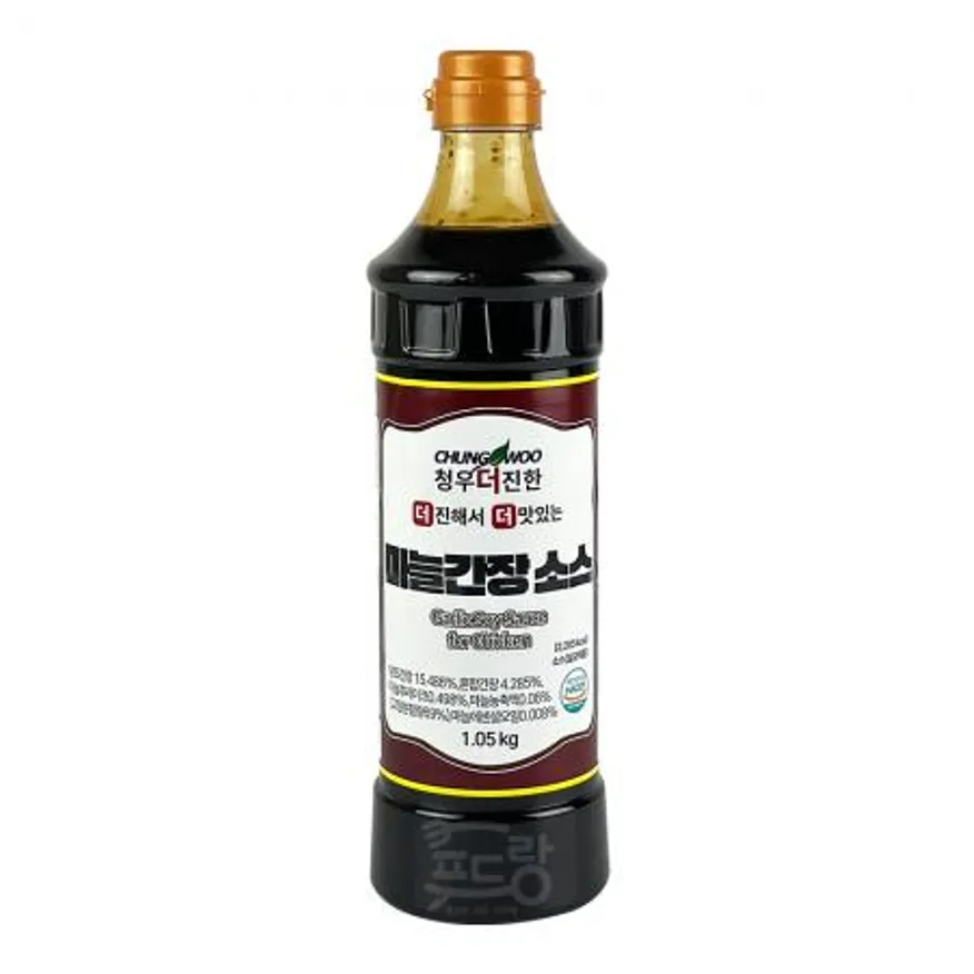 청우 더진한 마늘간장소스 1.05kg 이미지