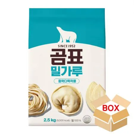 밀가루[곰표,중력,소]2.5kg