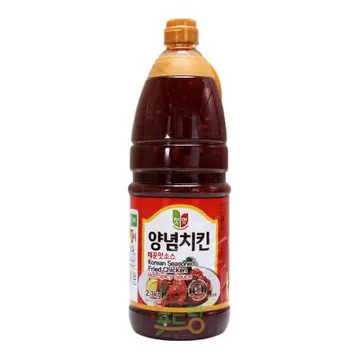 치킨양념소스[청우,첫맛,통닭소스,매운맛] 2.1kg