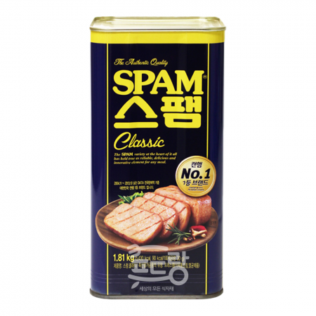 스팸[CJ씨제이,클래식,업소용,덕용스팸]1.81kg