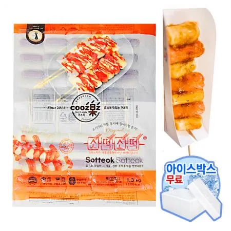 소떡꼬치[쿠즈락,소떡소떡,7P*10꼬치]1.3KG