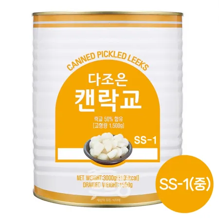 락교[이엔,다조은,SS1,(중)]3kg