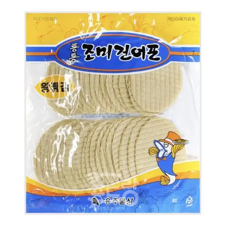 조미포[용주물산,통통조미건어포,튀김쥐포]400g