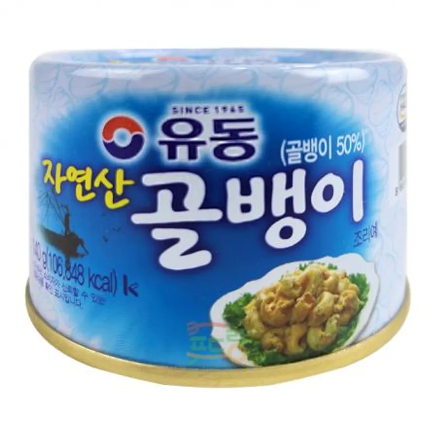 유동 자연산 골뱅이(140g*48개) 1박스 이미지