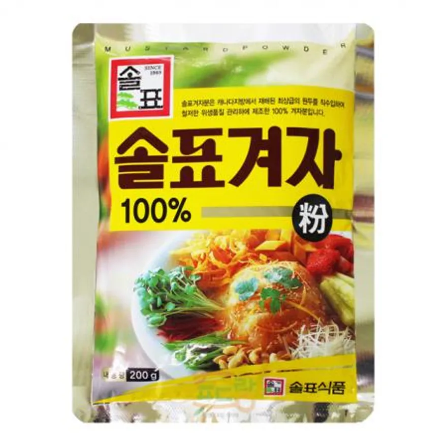 솔표 솔표겨자분말 200g 이미지