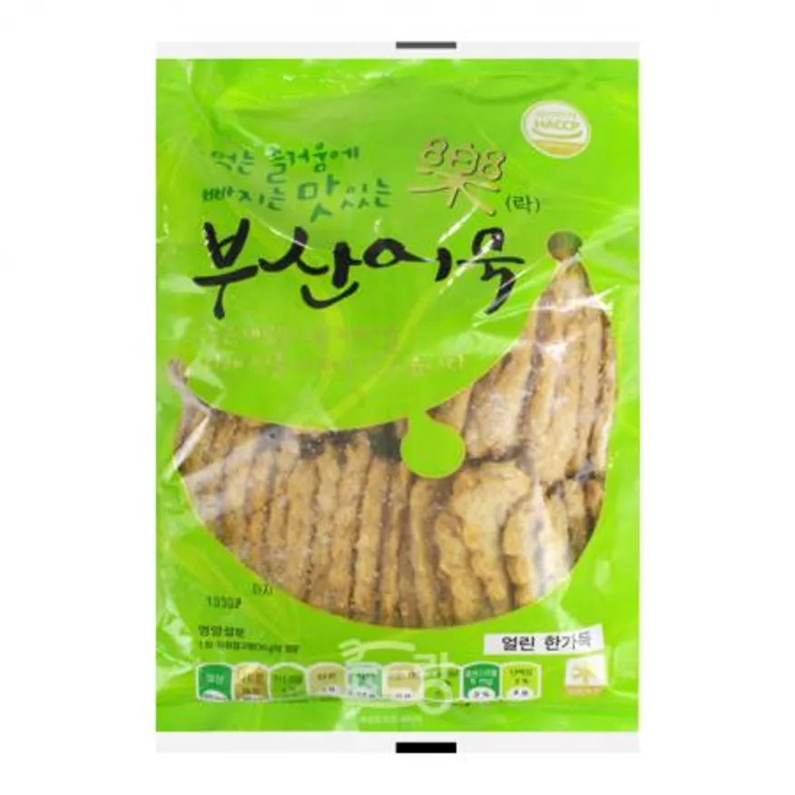 부산 얼린한가득 길쭉 납작어묵 디스1kg 이미지