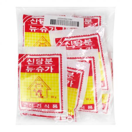 뉴슈가[신진,신당분60G*10]600g